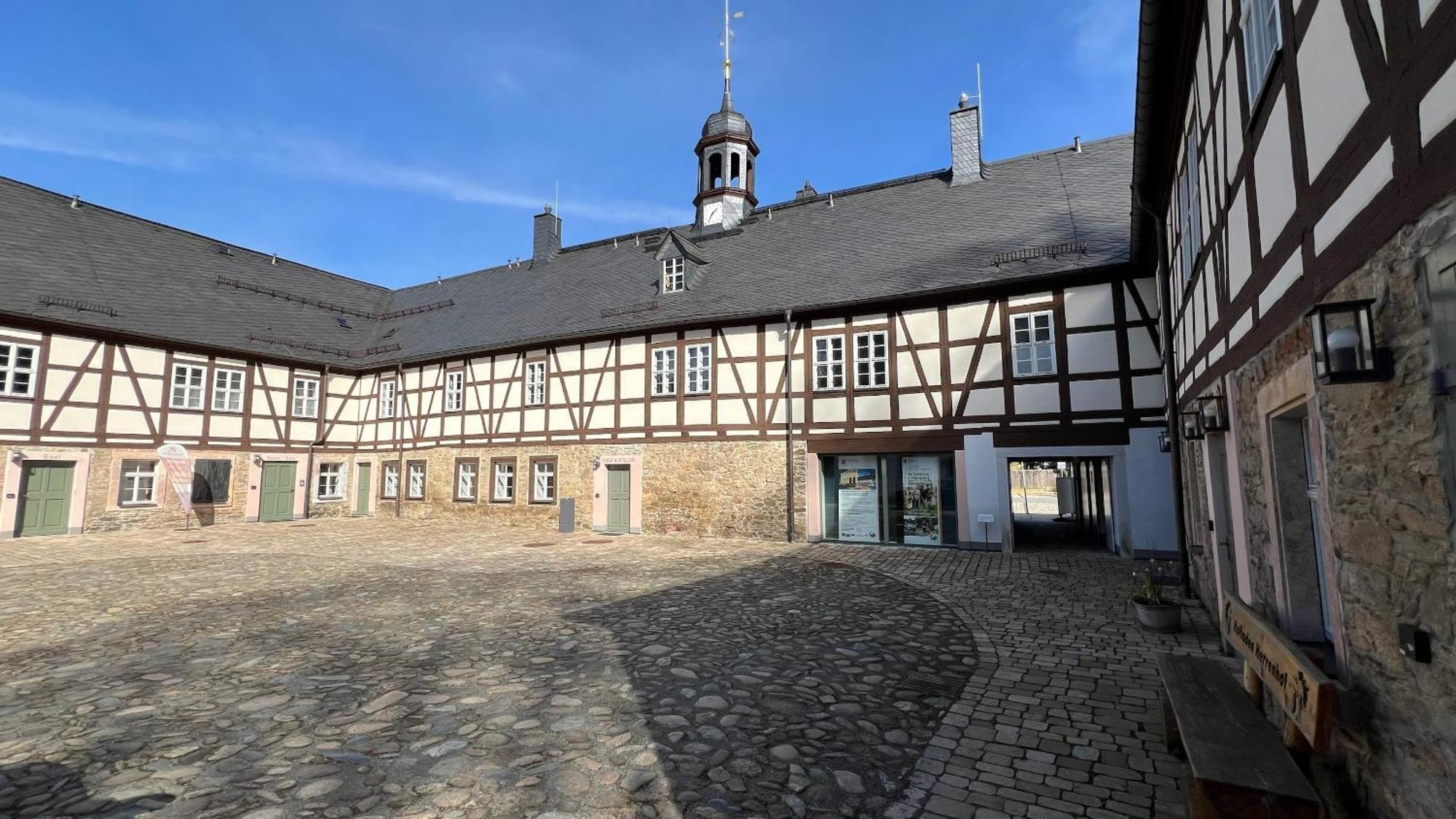 Gewoelbe-Stuebchen Im Herrenhaus Шварценберг Экстерьер фото